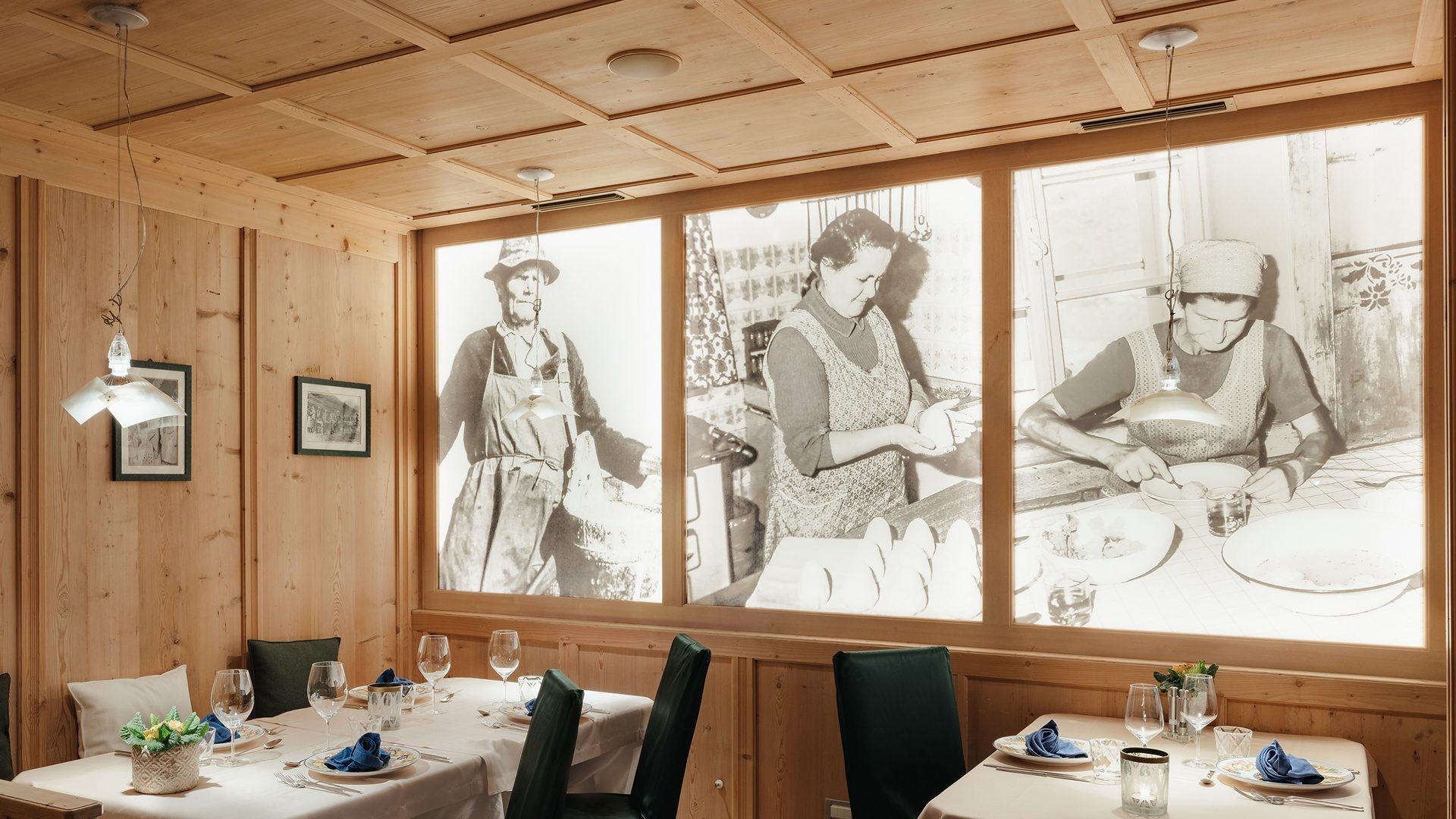 storia hotel La Majun la valle alta badia